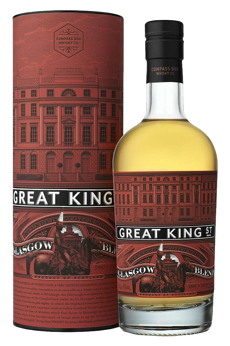 Compass Box Great King St Glasgow Blended Scotch Whisky