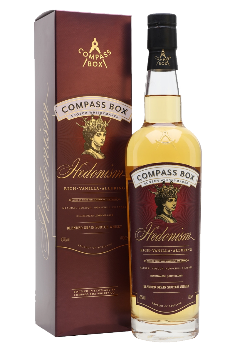 Compass Box Hedonism Blended Grain Scotch Whisky