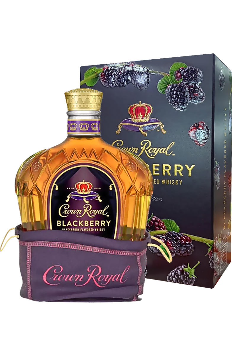 Crown Royal Blackberry Flavored Whisky 750 ML 2