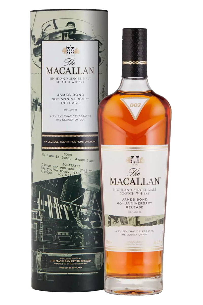 Macallan Single Malt James Bond 60th Anniversary Edition - Decade II