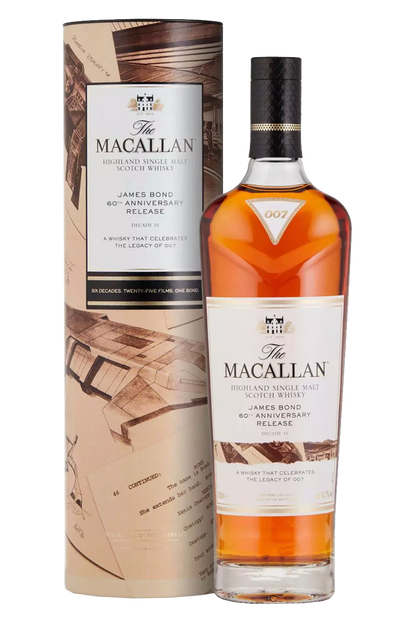 Macallan Single Malt James Bond 60th Anniversary Edition - Decade IV