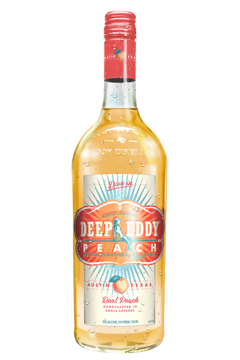 Deep Eddy Peach Flavored Vodka 750 ML