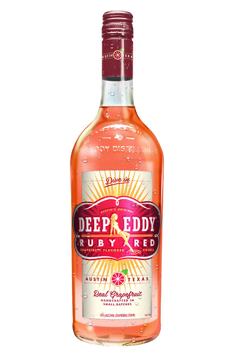 Deep Eddy Ruby Red Flavored Vodka 750 ML Sunset Corners
