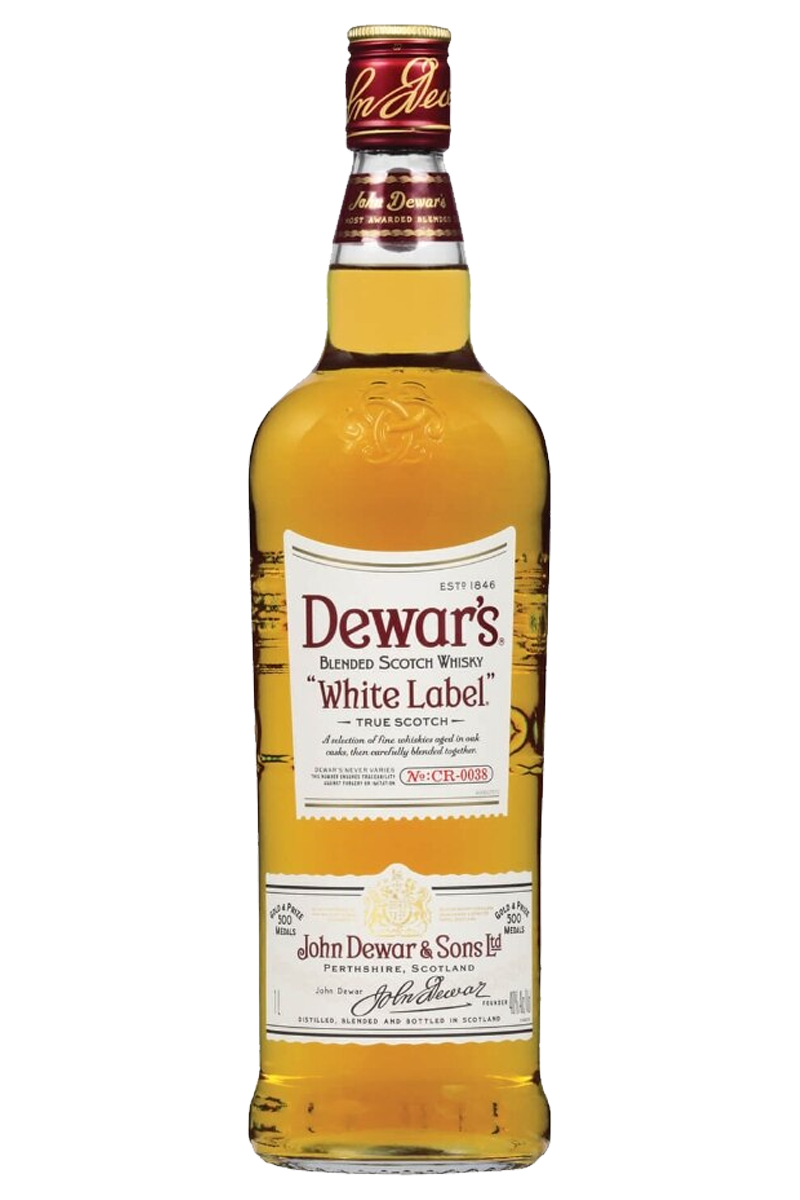 Dewar's White Label Blended Scotch Whisky 1 LT