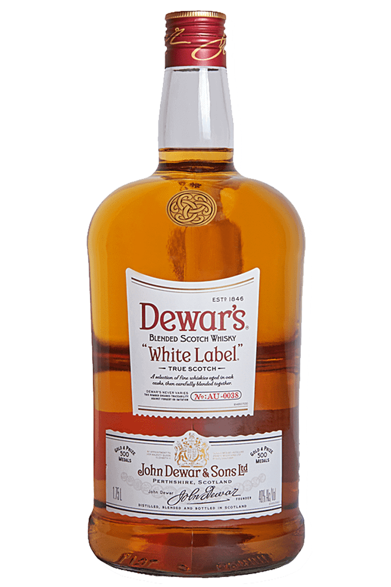 Dewar's White Label Blended Scotch Whisky 1.75 LT