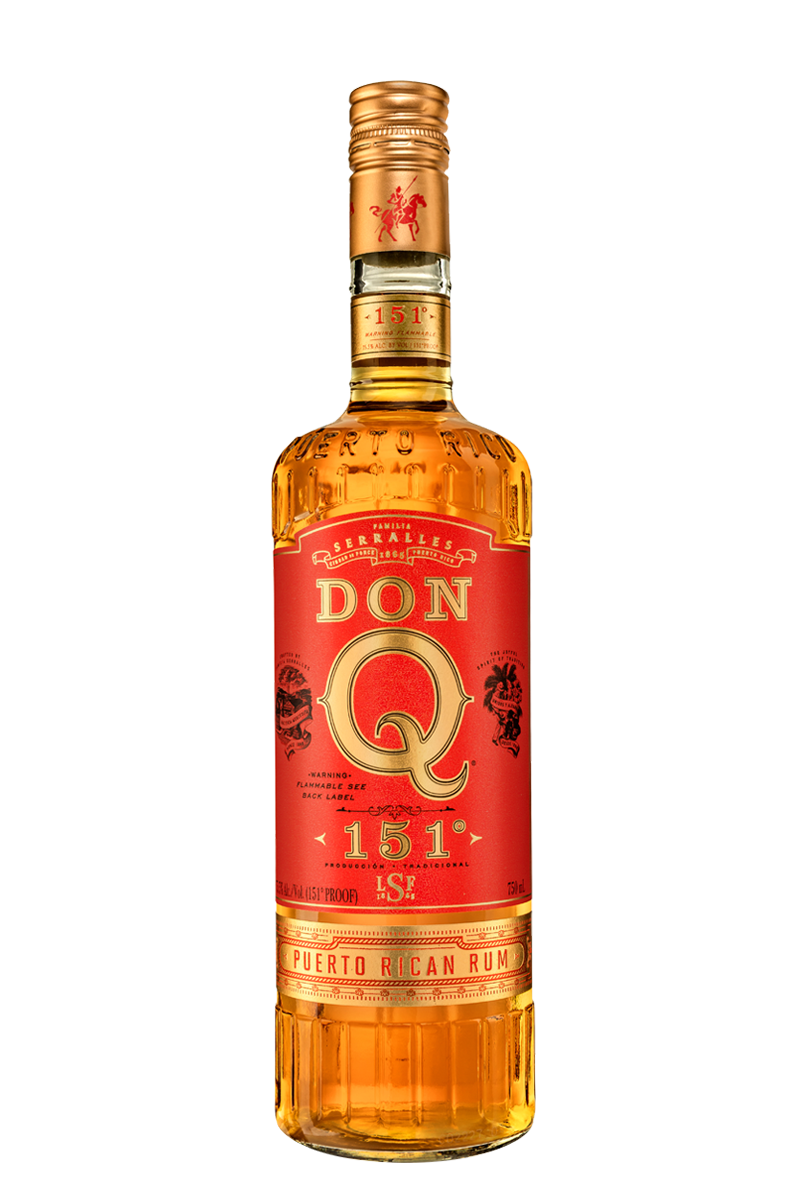 Don Q 151 Proof Rum 750 ML