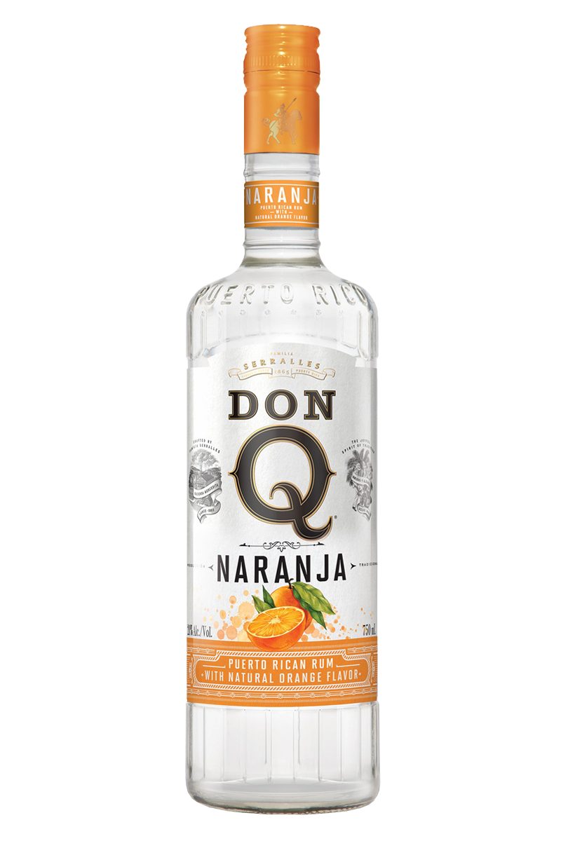 Don Q Naranja Flavored Rum 750 ML