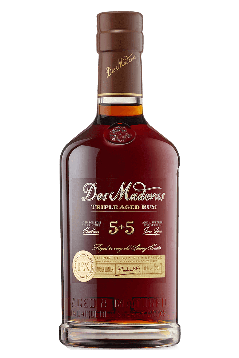 Dos Maderas Px Triple Aged 5 + 5 Rum 750 ML