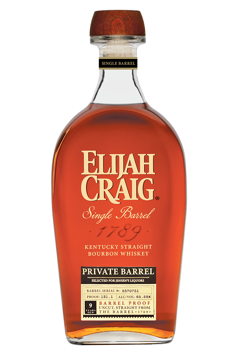 Elijah Craig Single Barrel Barrel Proof Kentucky Straight Bourbon Whiskey