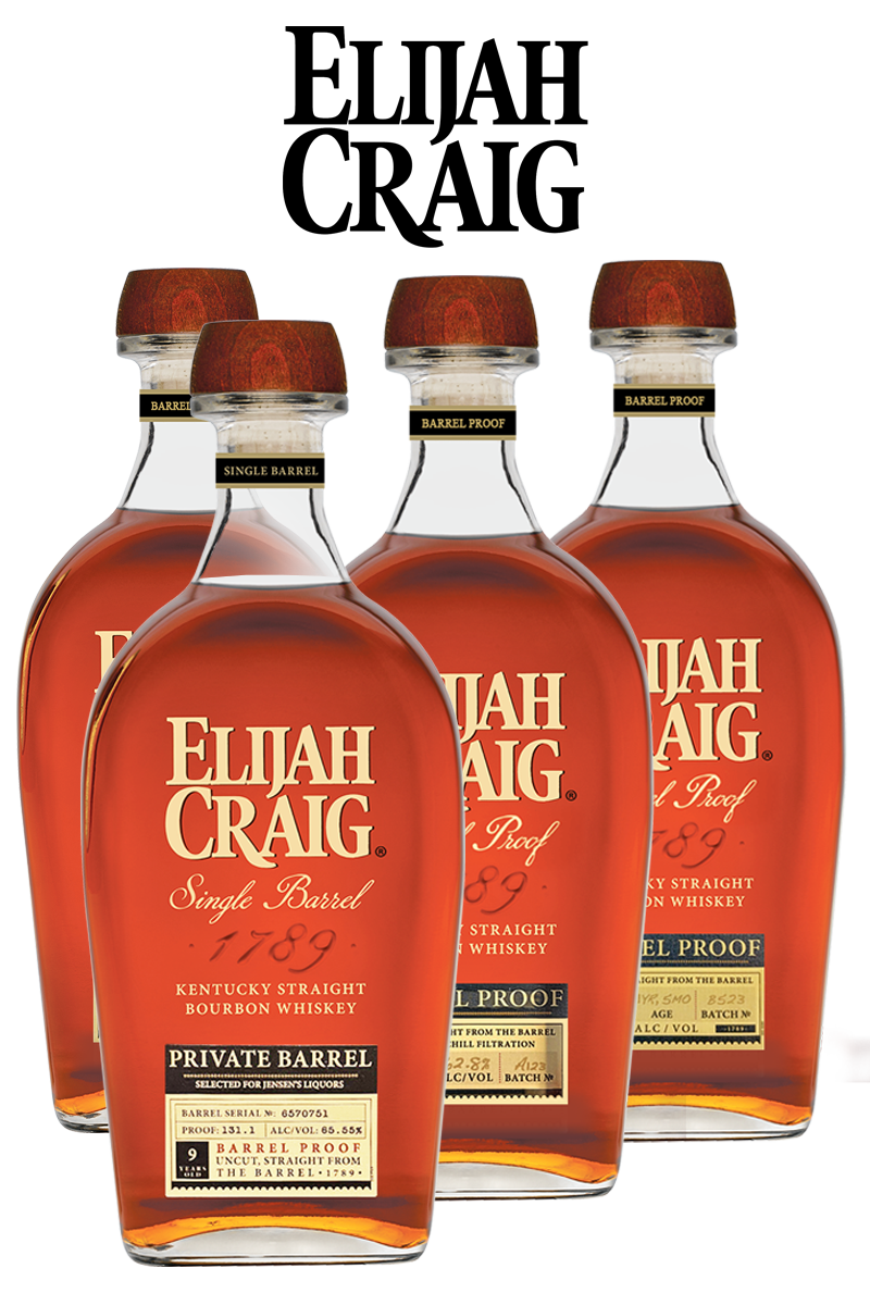 Elijah Craig Single Barrel - Barrel Proof Bundle 750 ML