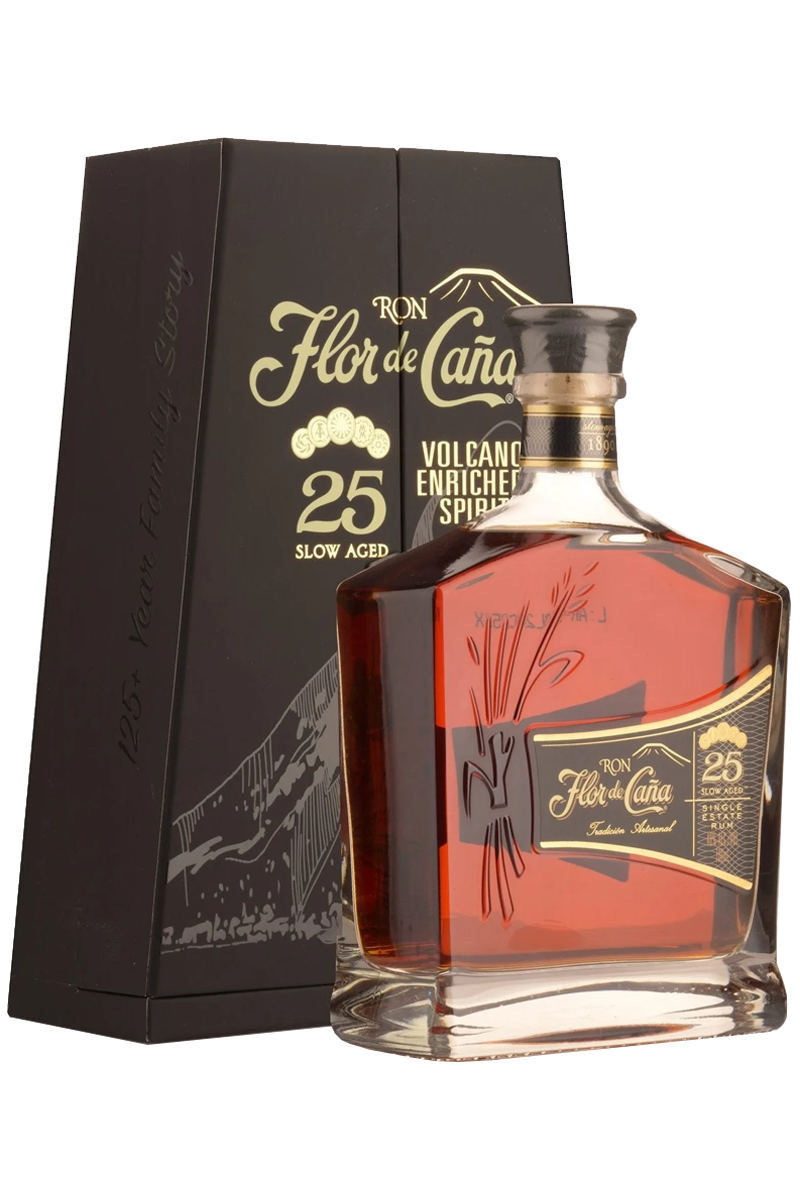 Flor de Caña 25 Years Rum 750 ML