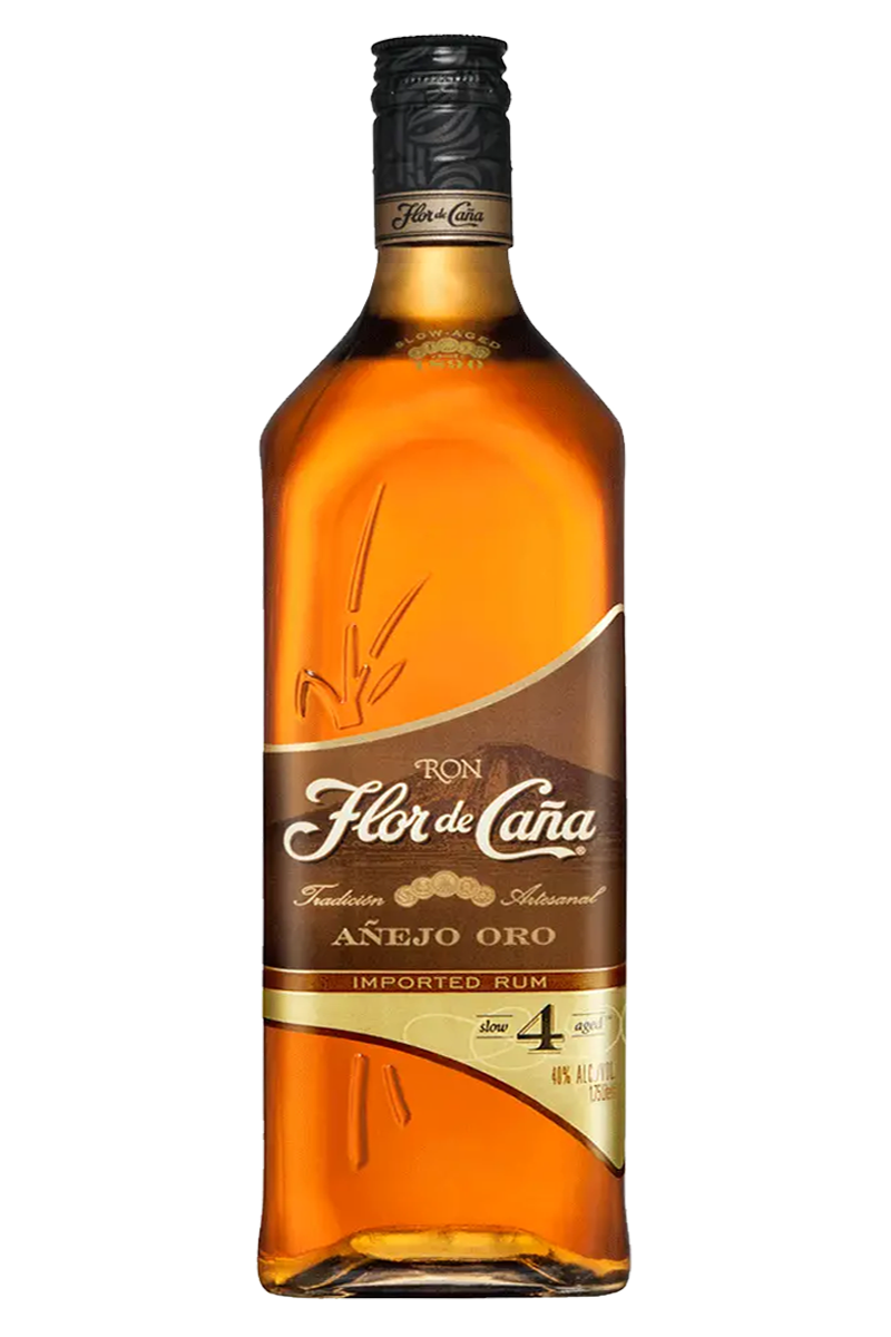 Flor de Caña 4 Years Añejo Gold Rum 1.75 LT