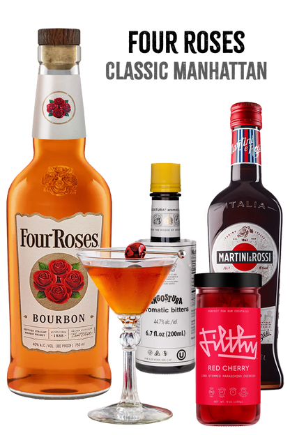 Four Roses Classic Manhattan Cocktail Kit