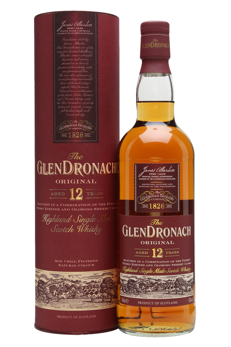 Glendronach 12 Years Single Malt Scotch Whisky