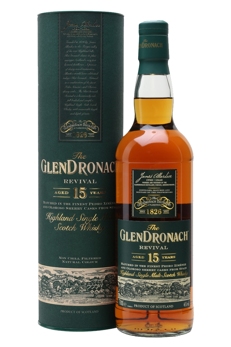 Glendronach 15 Years Single Malt Scotch Whisky