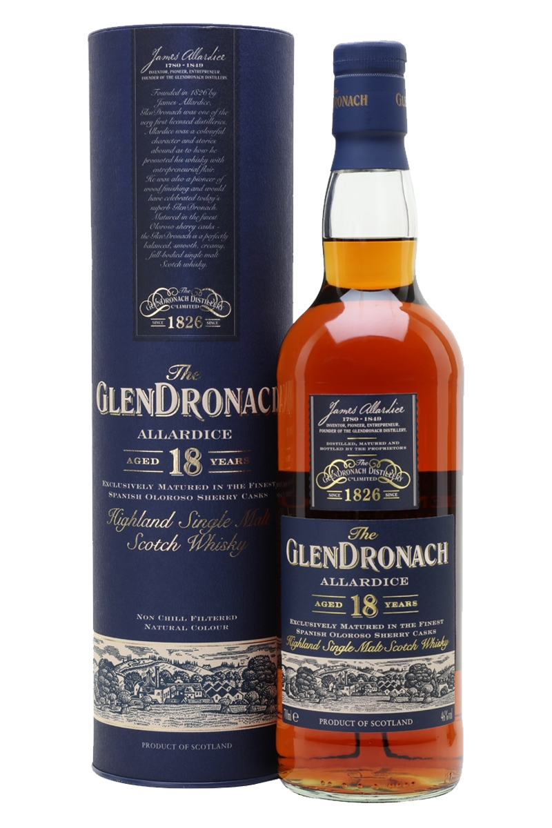 Glendronach 18 Years Single Malt Scotch Whisky