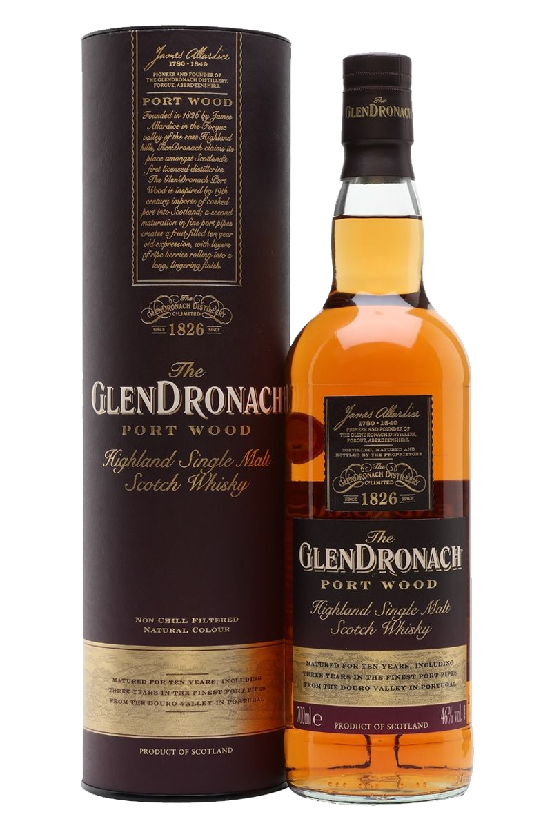 GlenDronach Port Wood Single Malt Scotch Whiskey