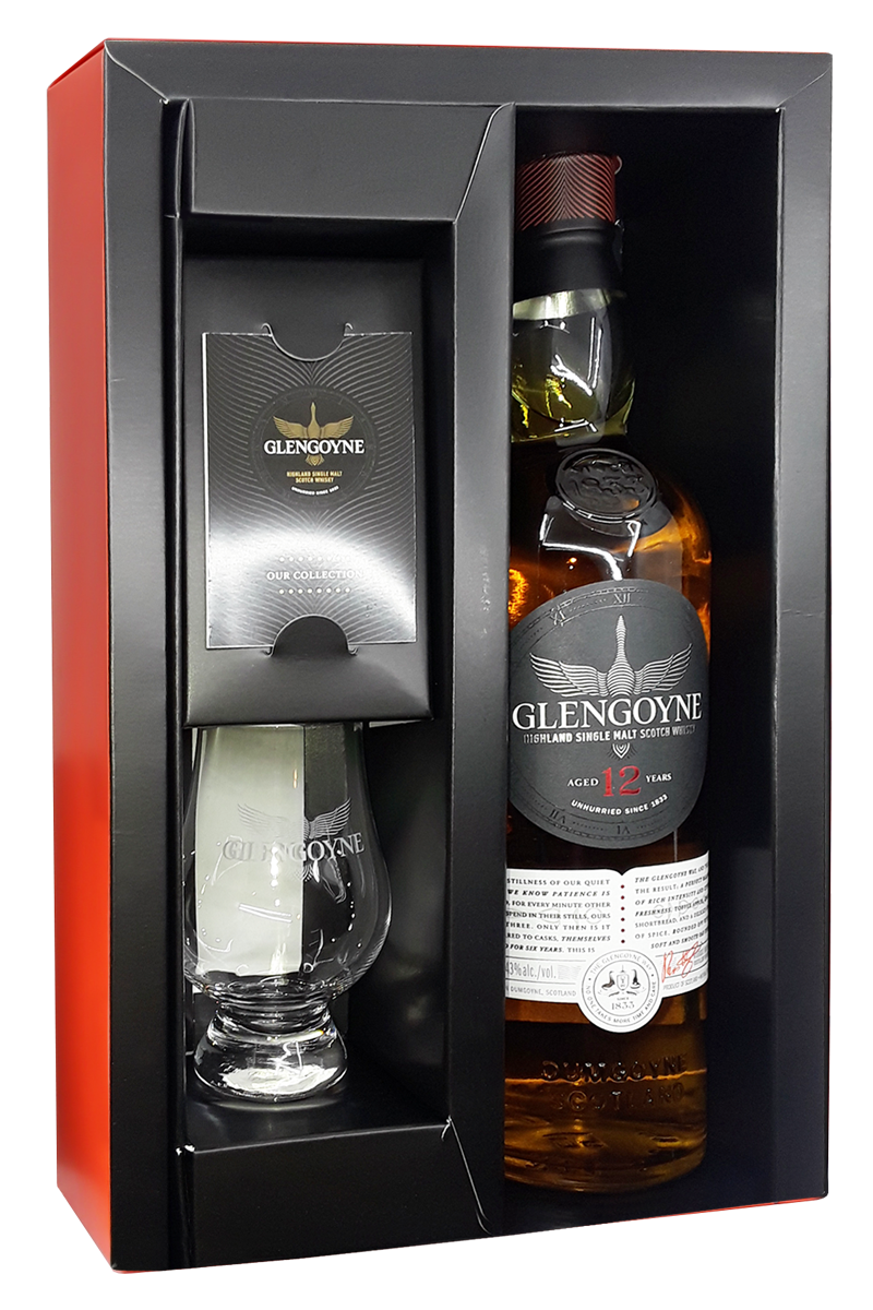 Glengoyne 12 Years Glass Gift Set 2