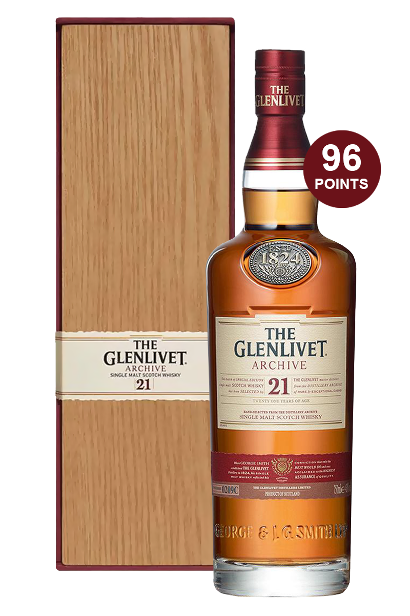 The Glenlivet 21 Years Archive Single Malt Scotch Whisky 750 ML