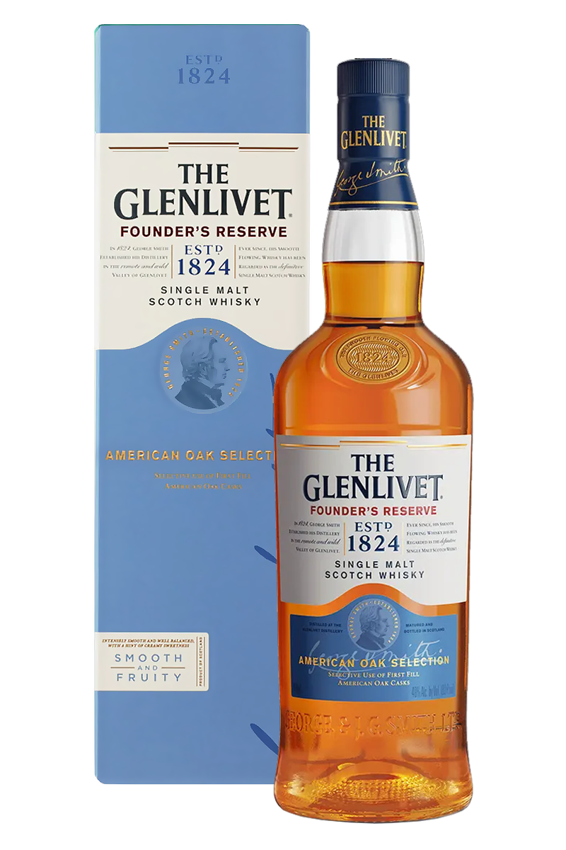 The Glenlivet Founder's Reserve Single Malt Scotch Whisky 750 ML