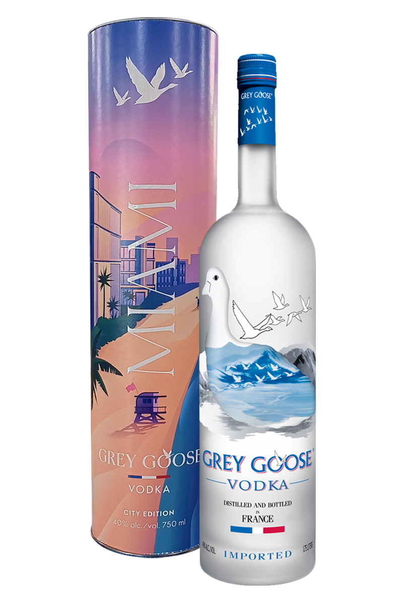 Grey Goose Miami City Edition French Vodka 750 ML