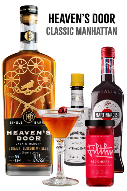 Heaven's Door Classic Manhattan Cocktail Kit