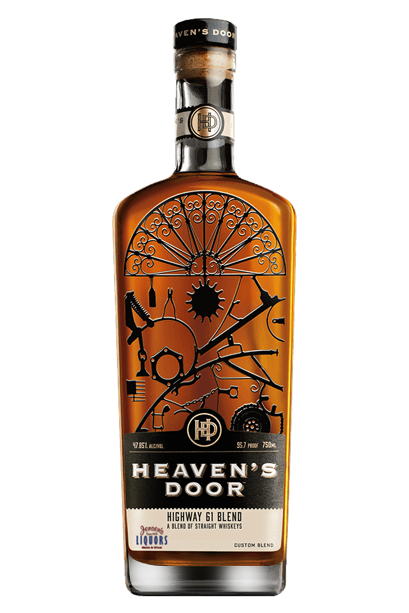 Heavens Door Highway 61 Tennessee Bourbon & Straight Rye