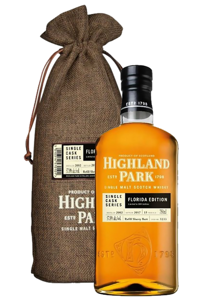 Highland Park Single Cask Series Florida Edition 15-Year-Old Single Malt Scotch Whisky