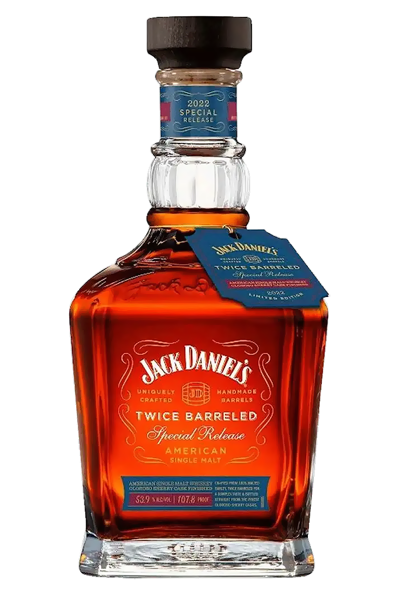 Jack Daniel’s Twice Barreled American Single Malt Whiskey