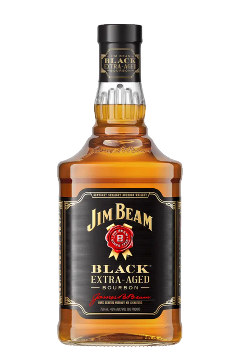 Jim Beam Black 8 Years Extra Aged Kentucky Straight Bourbon Whiskey 750 ML