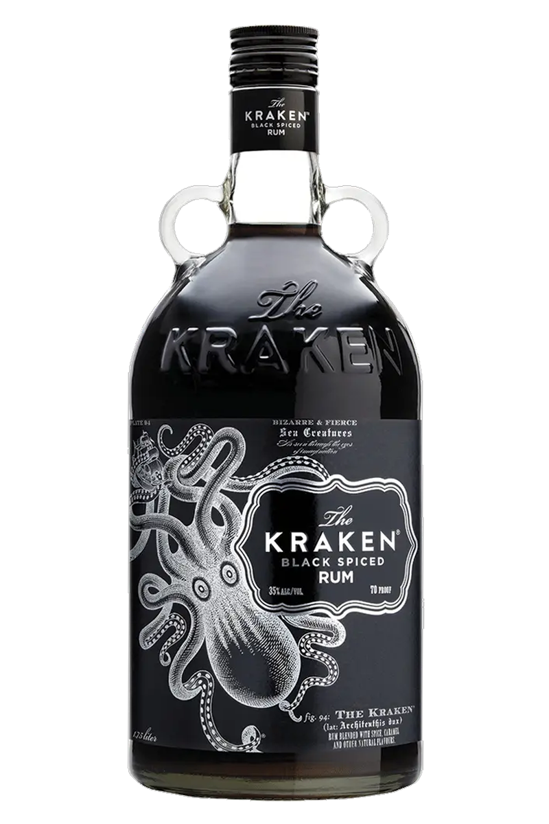 The Kraken 70 Proof Black Spiced Rum