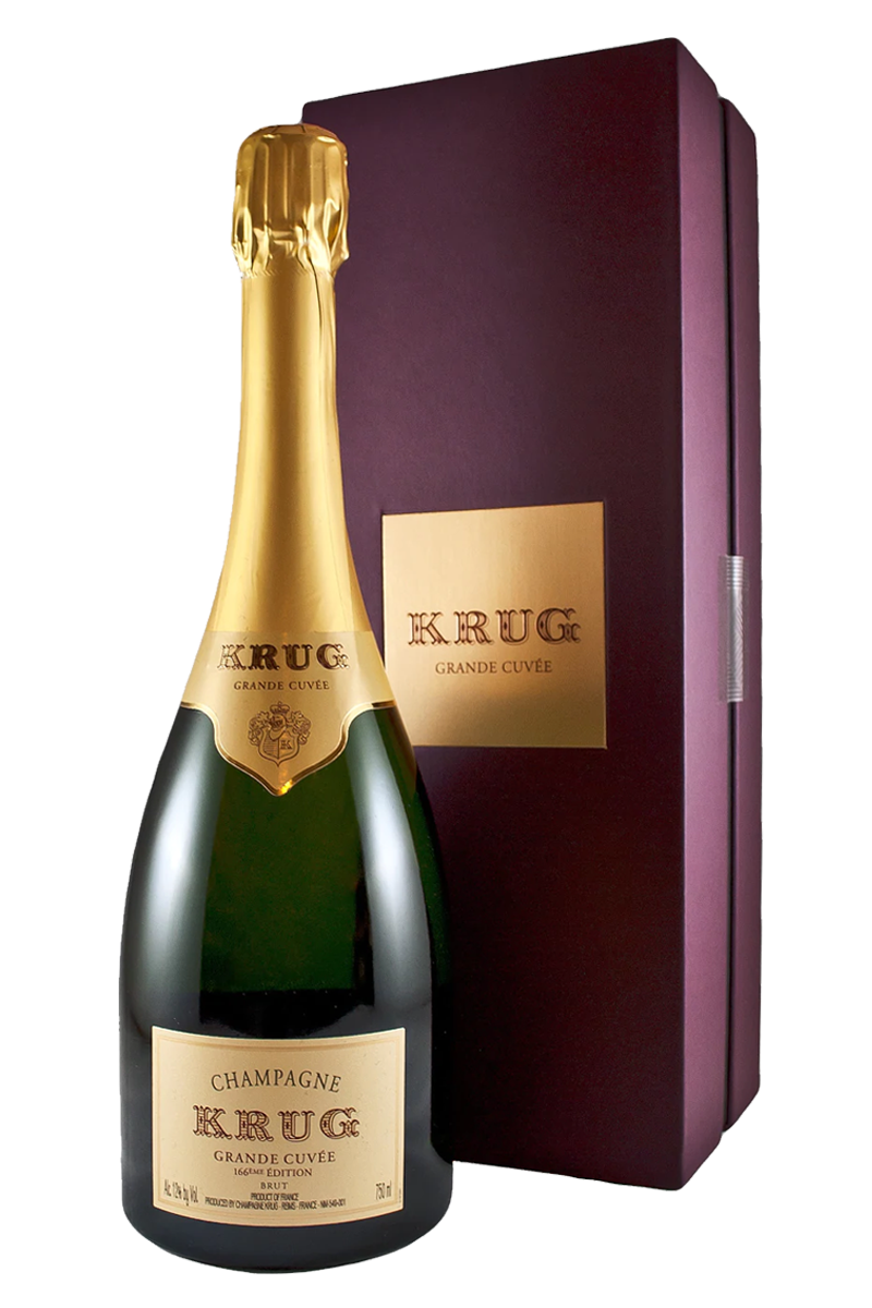 Krug Grande Cuvee Gold Brut Champagne