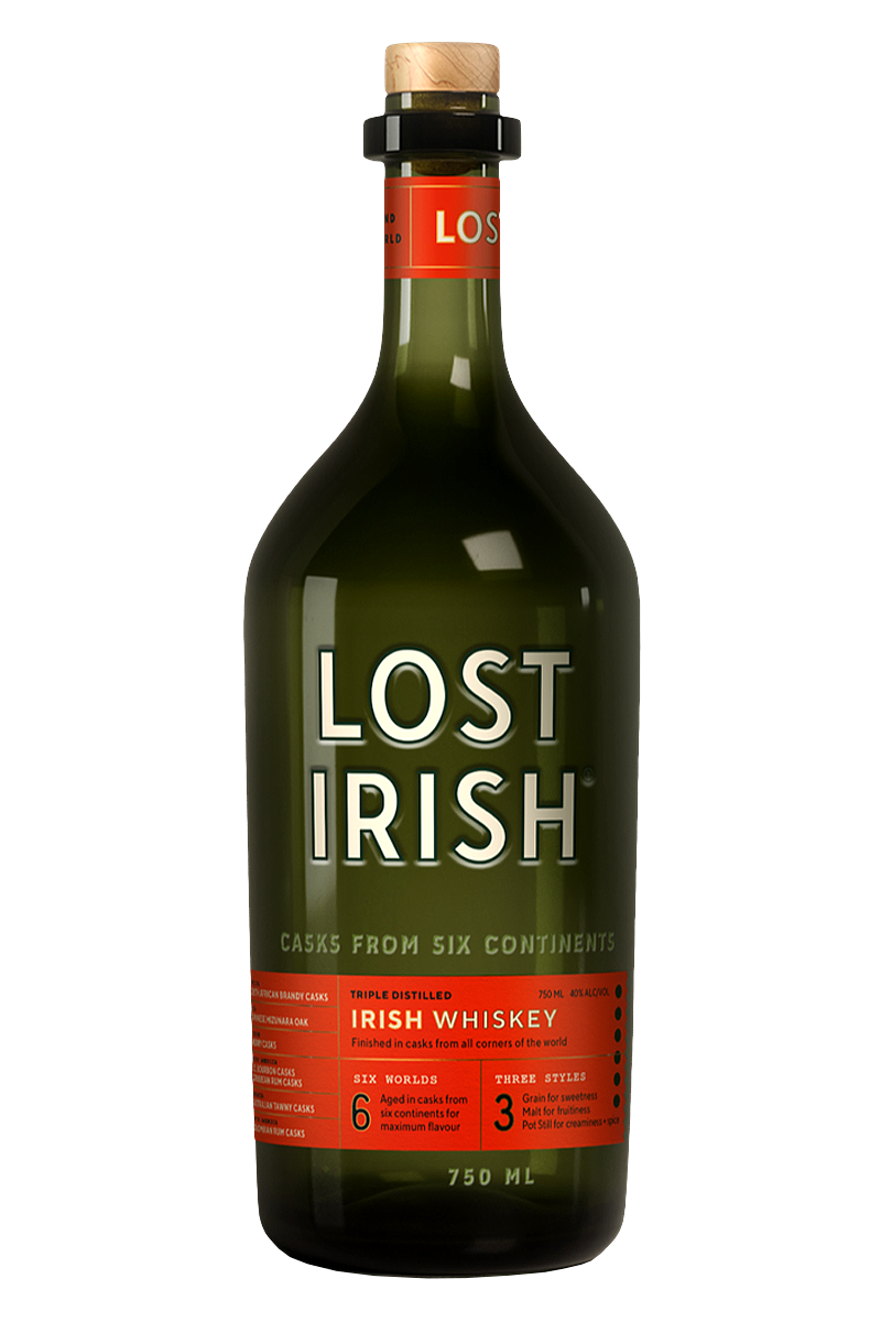 Lost Irish Triple Distilled Whiskey 750 ML