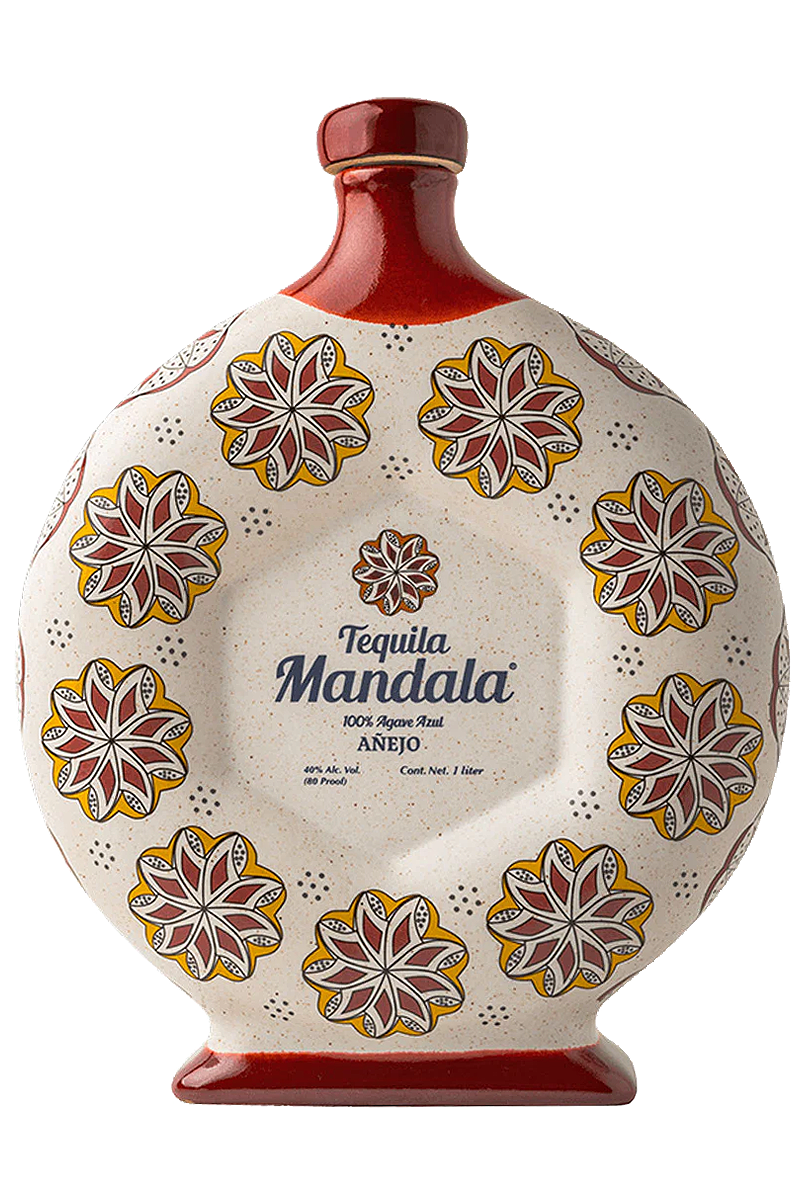 Mandala Ceramic Bottle Añejo Tequila