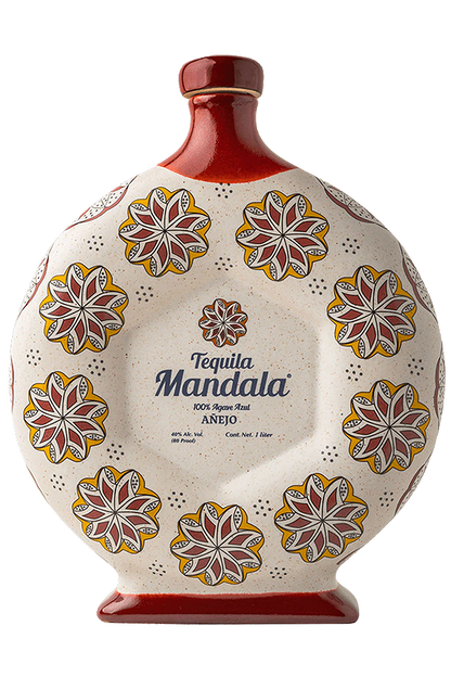 Mandala Ceramic Bottle Añejo Tequila