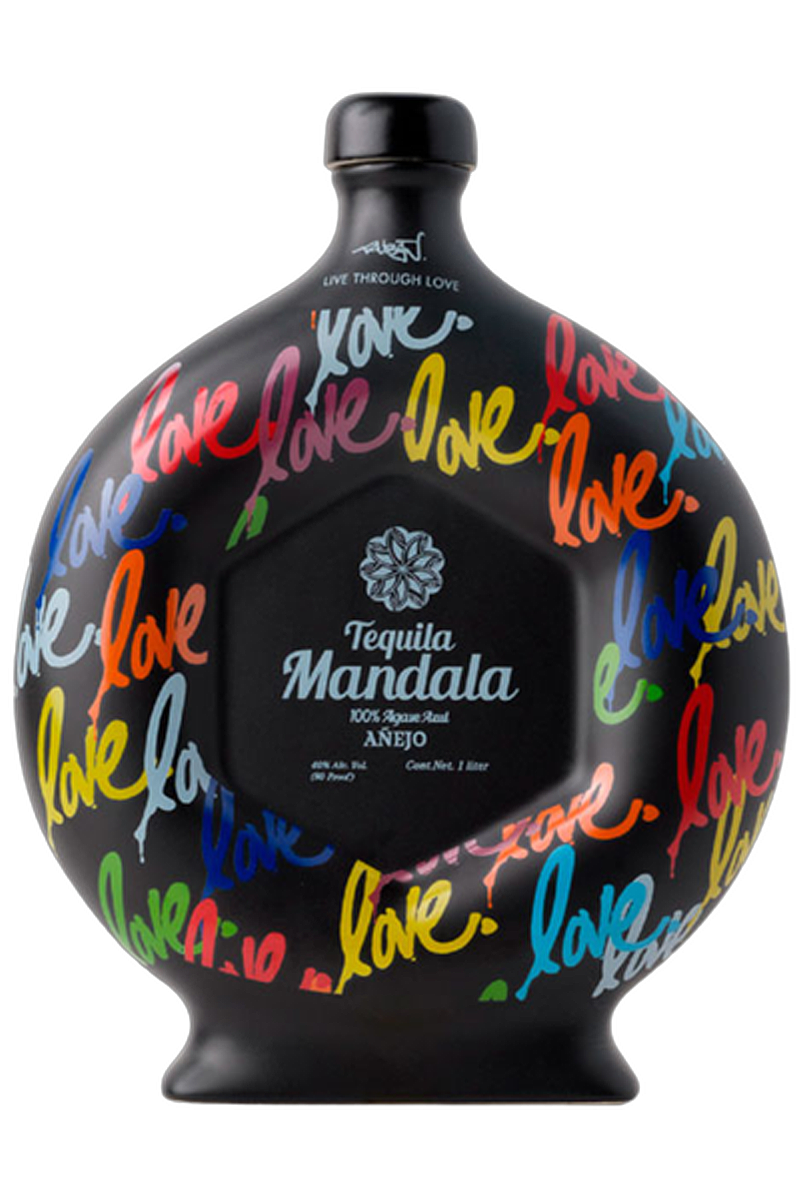 Mandala Ceramic Bottle Love Limited Edition Añejo Tequila