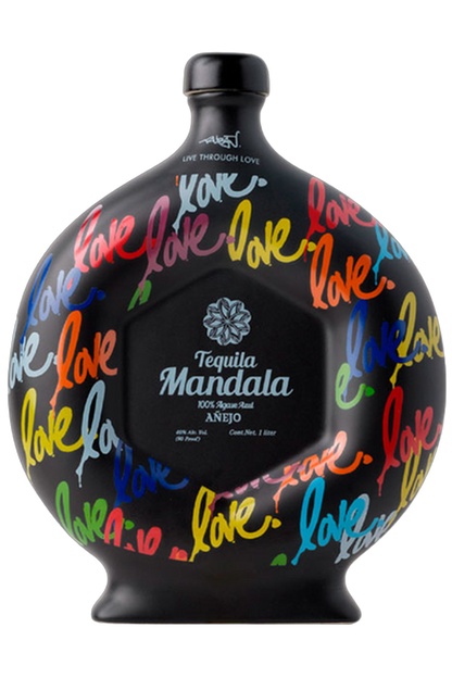 Mandala Ceramic Bottle Love Limited Edition Añejo Tequila