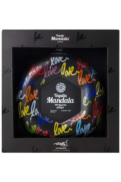 Mandala Ceramic Bottle Love Limited Edition Añejo Tequila 2