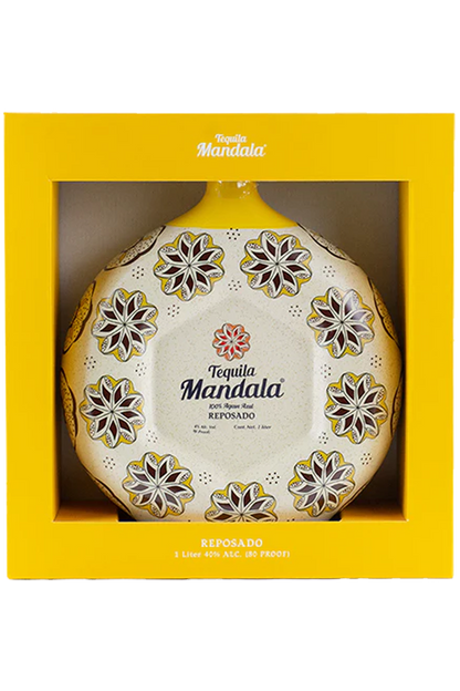 Mandala Ceramic Bottle Reposado Tequila 2