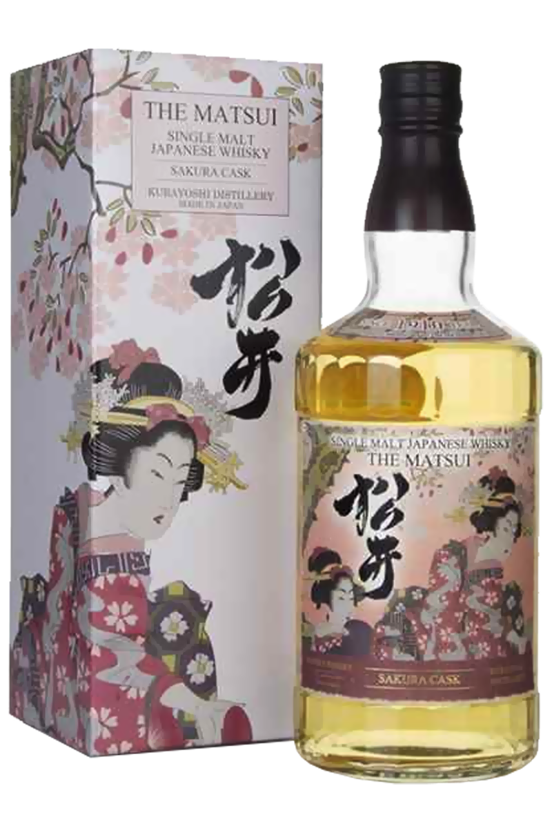 The Matsui Sakura Cask Single Malt Japanese Whisky