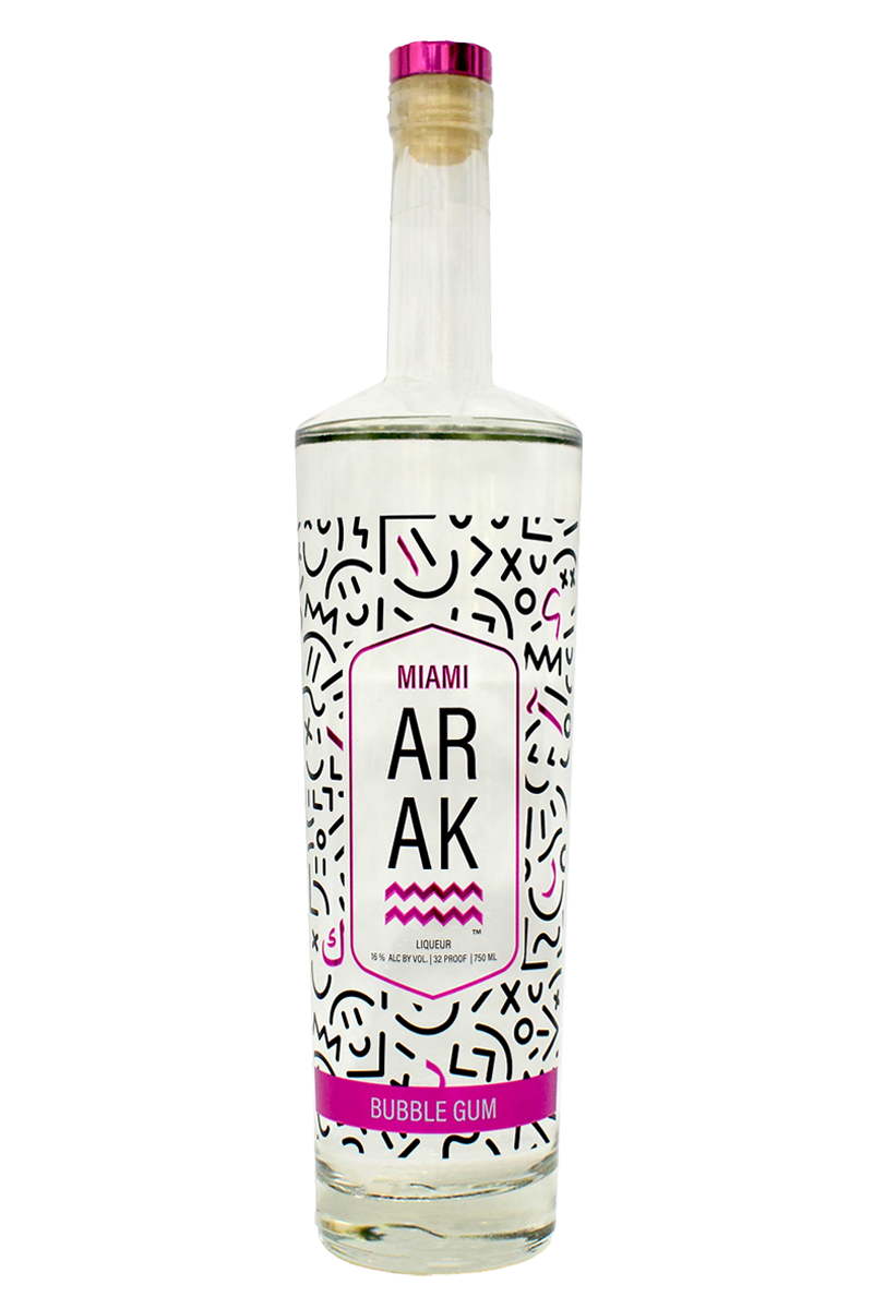 Miami Arak  Liqueur Bubble Gum