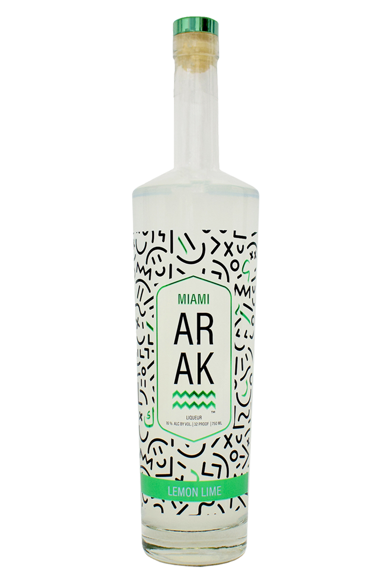 Miami Arak  Liqueur Lemon-Lime