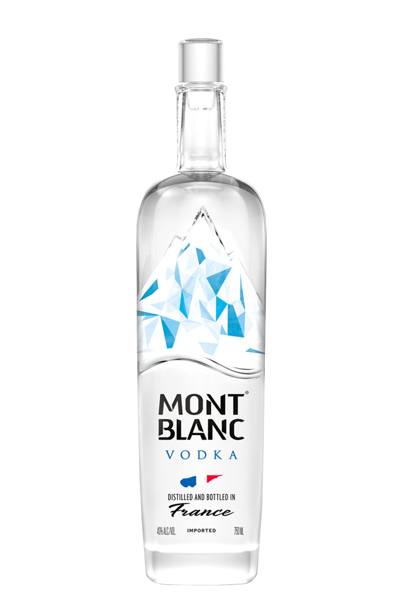 MontBlanc Ultra-Premium French Vodka 1 LT