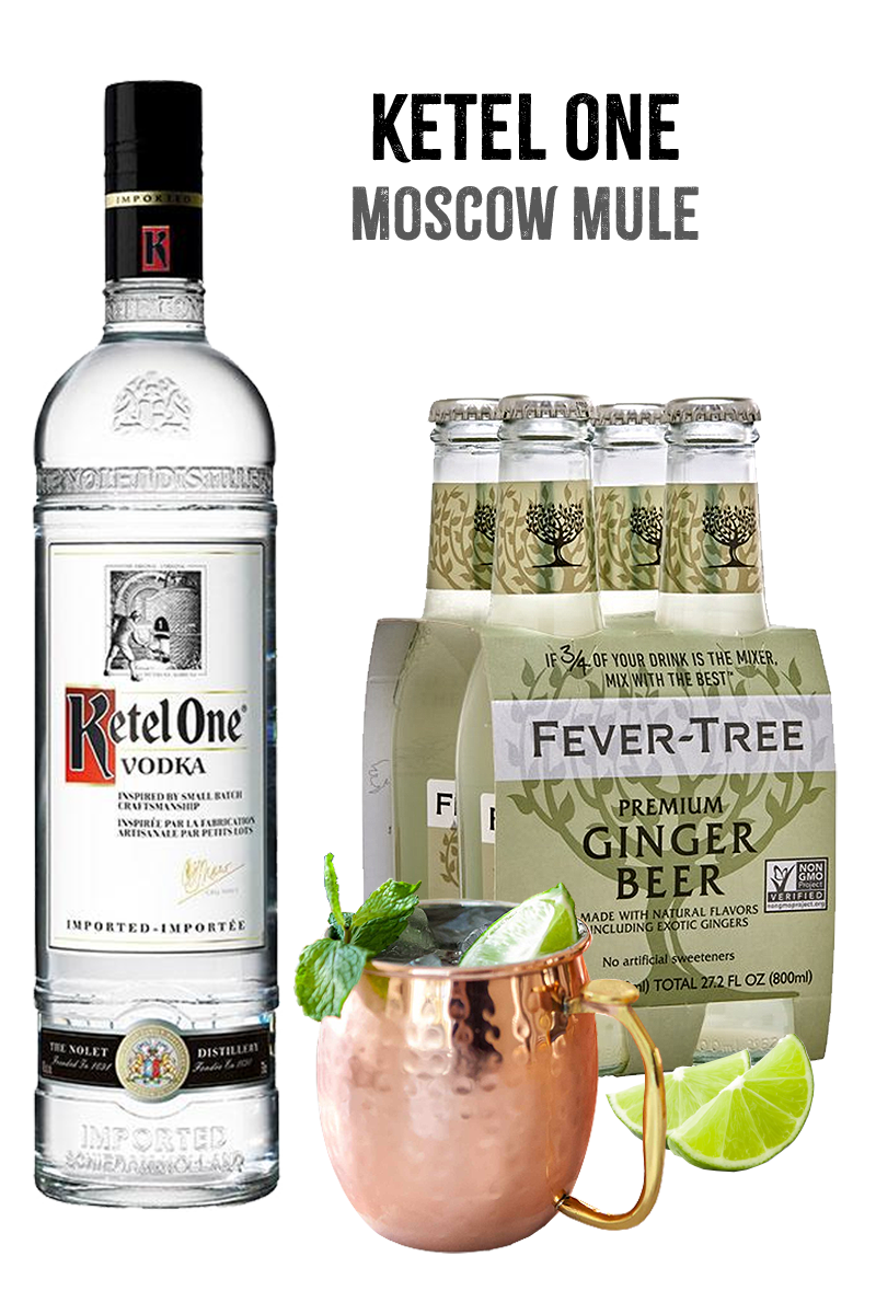 Ketel One Moscow Mule Cocktail Kit