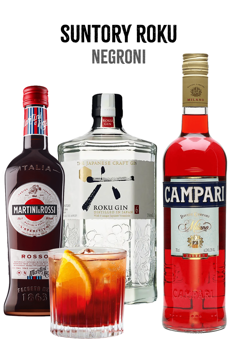 Suntory Roku Negroni Cocktail Kit