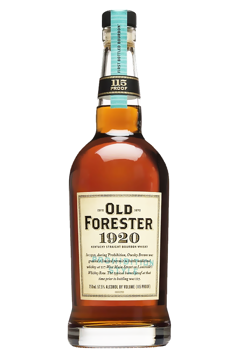 Old Forester 1920 Prohibition Style Kentucky Straight Bourbon Whiskey