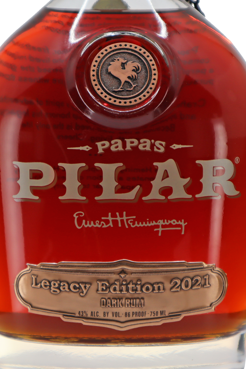 Papa's Pilar Legacy Edition 2021 Dark Rum 750 ML 3