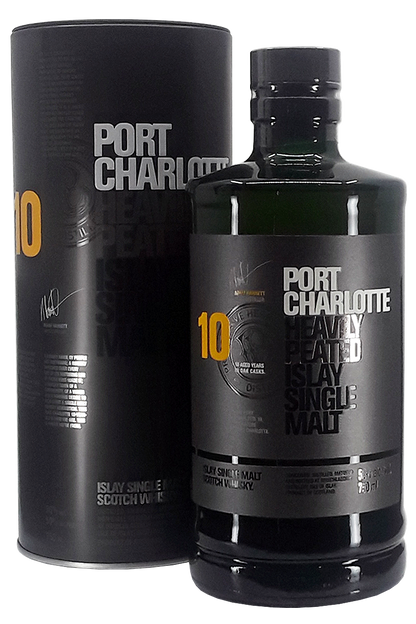 Bruichladdich Port Charlotte Heavily Peated 10 Years Old