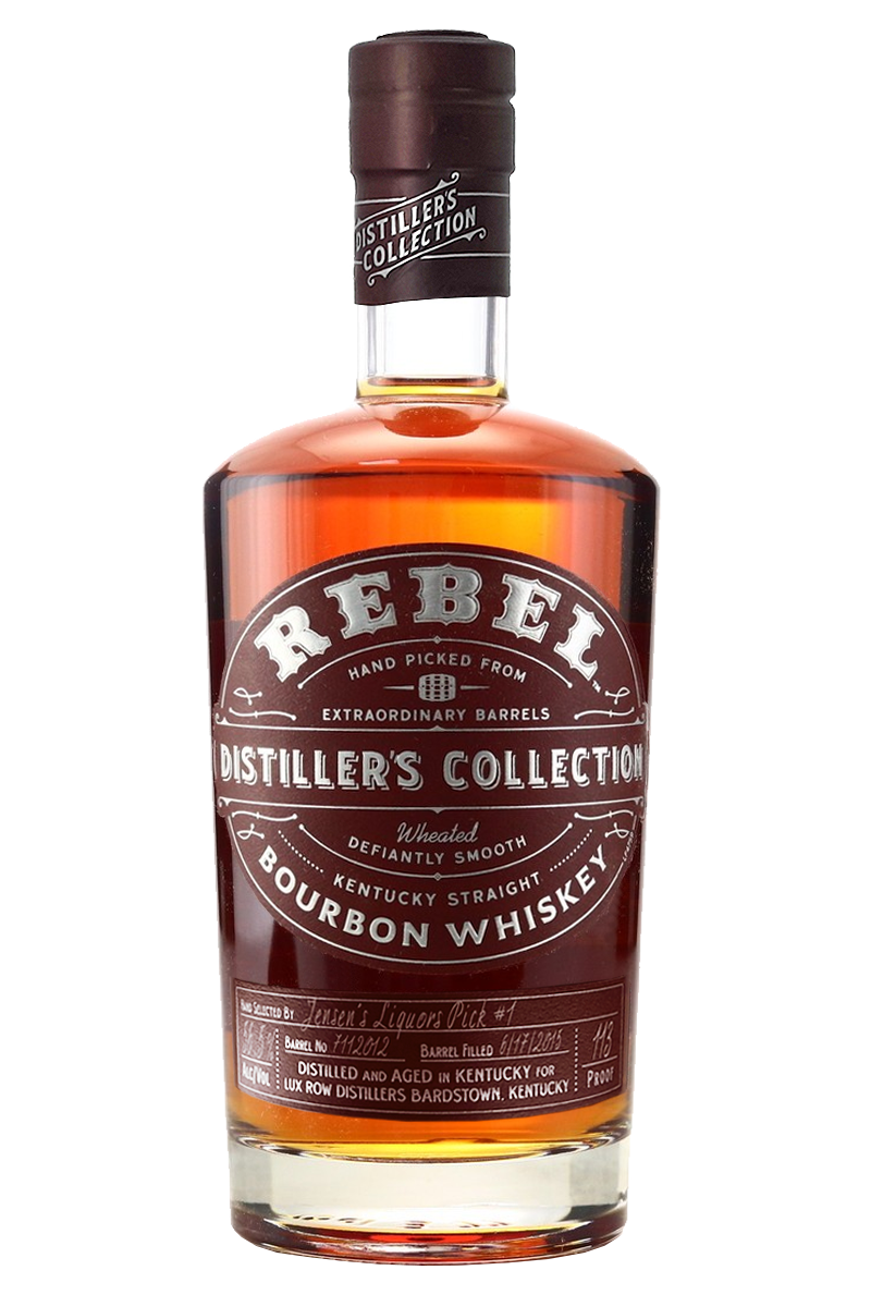 Rebel Distiller’s Collection Single Barrel Kentucky Straight Bourbon Whiskey 750 ML