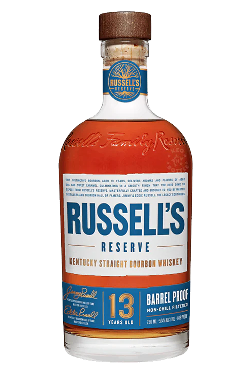 Russell’s Reserve 13 Years Old Barrel Proof Kentucky Straight Bourbon Whiskey 750 ML